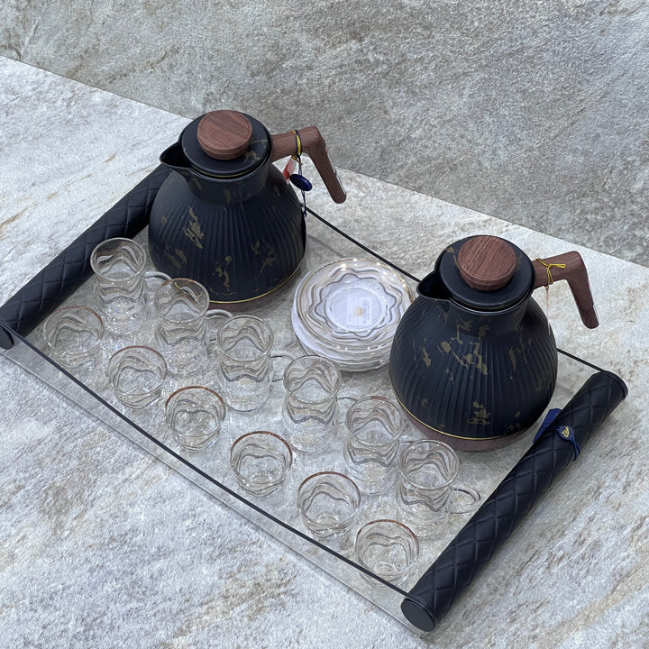 Hospitality set for tea and coffee - Premium Hospitality Set tea and coffee from Alam Al Awane - Just AED275! Shop now at alamalawane