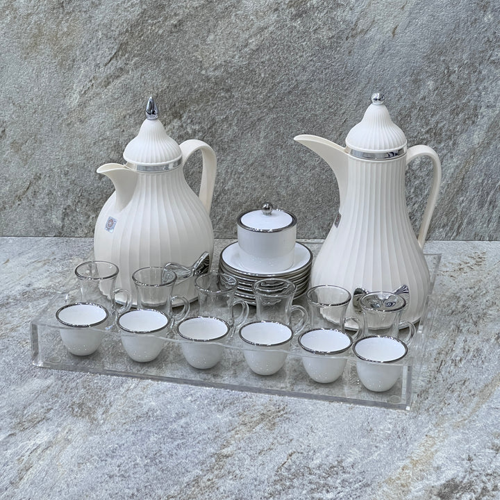 Hospitality set for tea and coffee - Premium Hospitality Set tea and coffee from Alam Al Awane - Just AED275! Shop now at alamalawane