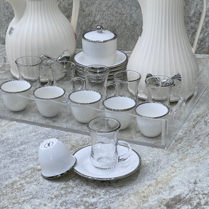 Hospitality set for tea and coffee - Premium Hospitality Set tea and coffee from Alam Al Awane - Just AED275! Shop now at alamalawane