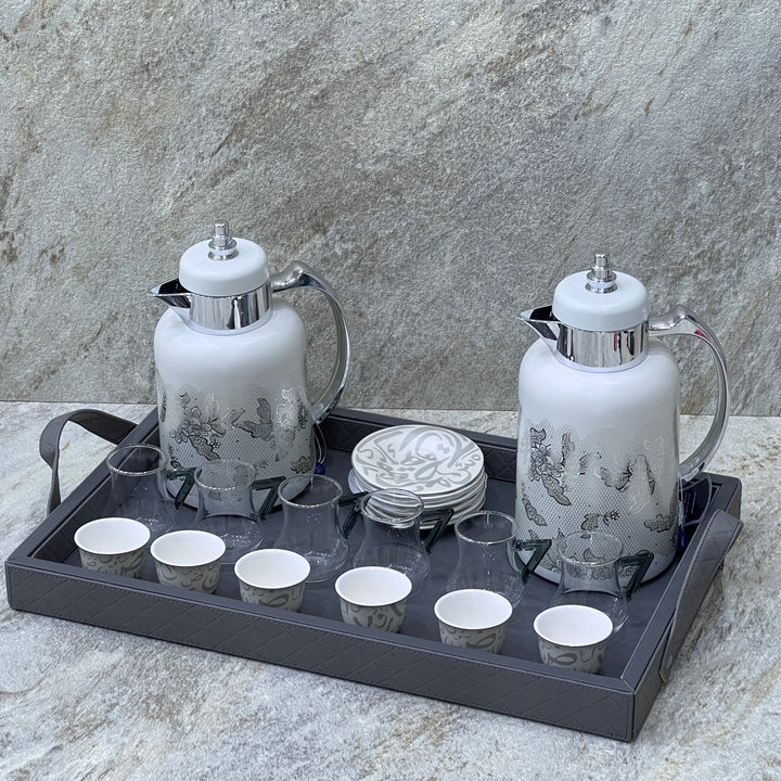 Hospitality set for tea and coffee - Premium Hospitality Set tea and coffee from Alam Al Awane - Just AED670! Shop now at alamalawane