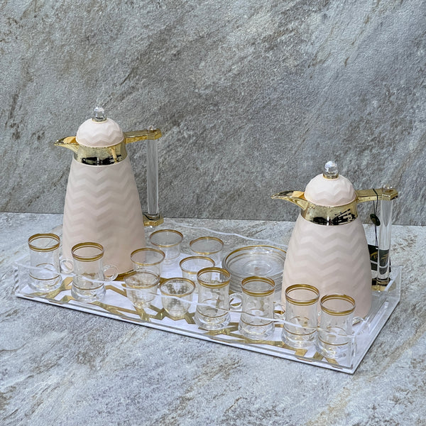 Hospitality set for tea and coffee - Premium Hospitality Set tea and coffee from Alam Al Awane - Just AED275! Shop now at alamalawane