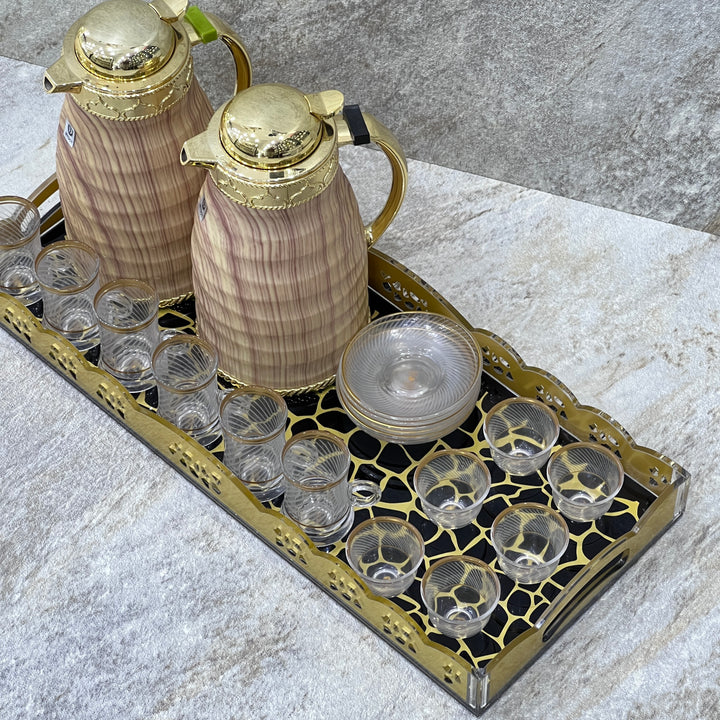 Hospitality set for tea and coffee - Premium Hospitality Set tea and coffee from Alam Al Awane - Just AED275! Shop now at alamalawane