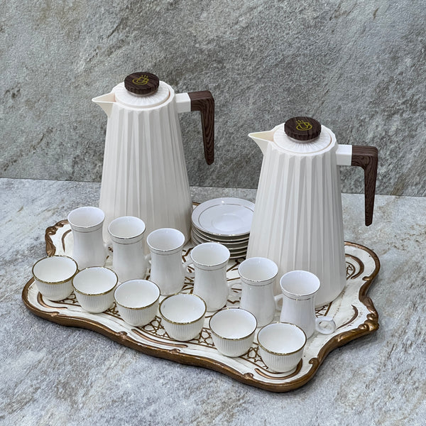 Hospitality set for tea and coffee - Premium Hospitality Set tea and coffee from Alam Al Awane - Just AED275! Shop now at alamalawane