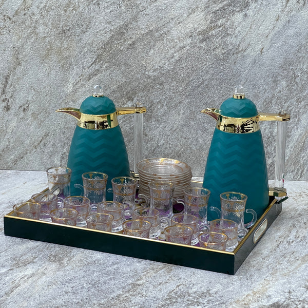 Hospitality set for tea and coffee - Premium Hospitality Set tea and coffee from Alam Al Awane - Just AED275! Shop now at alamalawane