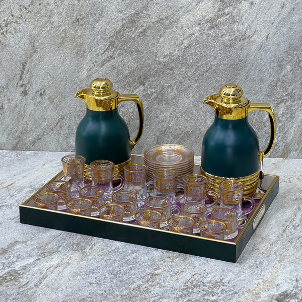 Hospitality set for tea and coffee - Premium Hospitality Set tea and coffee from Alam Al Awane - Just AED275! Shop now at alamalawane
