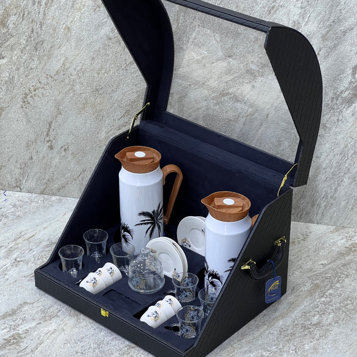 Hospitality set for tea and coffee - Premium Hospitality Set tea and coffee from Alam Al Awane - Just AED890! Shop now at alamalawane