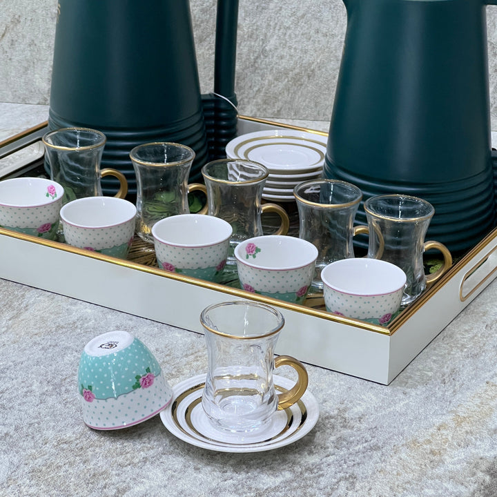 Hospitality set for tea and coffee - Premium Hospitality Set tea and coffee from Alam Al Awane - Just AED275! Shop now at alamalawane