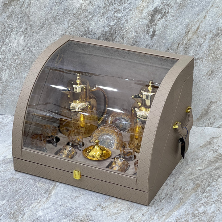 Hospitality set for tea and coffee - Premium Hospitality Set tea and coffee from Alam Al Awane - Just AED945! Shop now at alamalawane
