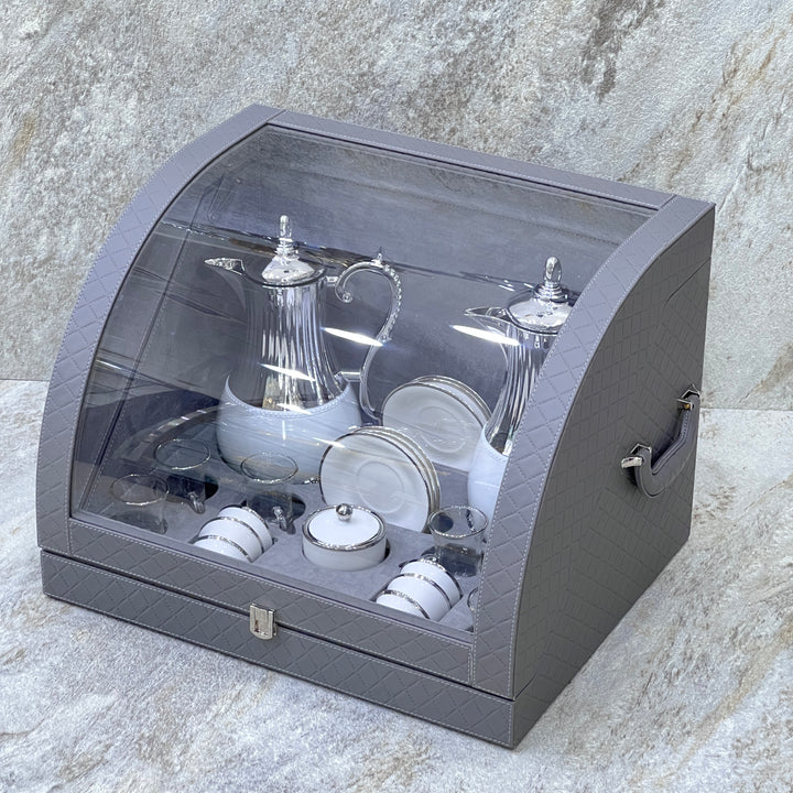 Hospitality set for tea and coffee - Premium Hospitality Set tea and coffee from Alam Al Awane - Just AED945! Shop now at alamalawane