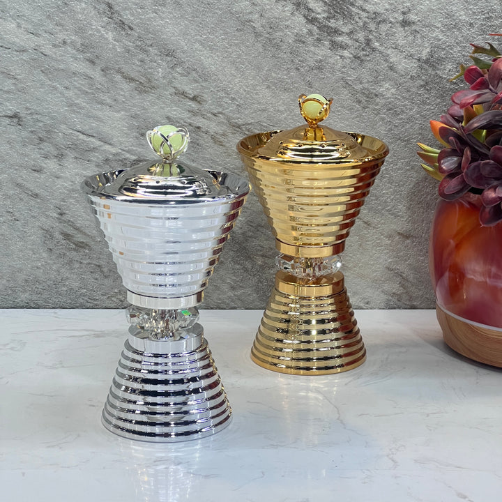 Glass Incense Burner 21cm - Premium Incense from Alam Al Awane - Just AED95! Shop now at alamalawane