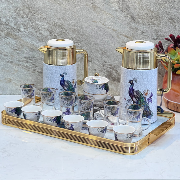 Hospitality set for tea and coffee - Premium Hospitality Set tea and coffee from Alam Al Awane - Just AED550! Shop now at alamalawane