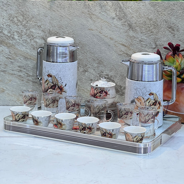 Hospitality set for tea and coffee - Premium Hospitality Set tea and coffee from Alam Al Awane - Just AED550! Shop now at alamalawane