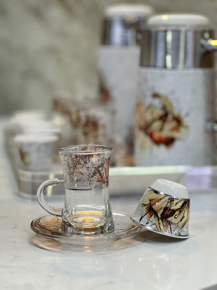 Hospitality set for tea and coffee - Premium Hospitality Set tea and coffee from Alam Al Awane - Just AED550! Shop now at alamalawane