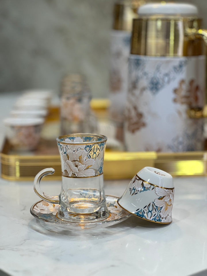Hospitality set for tea and coffee - Premium Hospitality Set tea and coffee from Alam Al Awane - Just AED550! Shop now at alamalawane