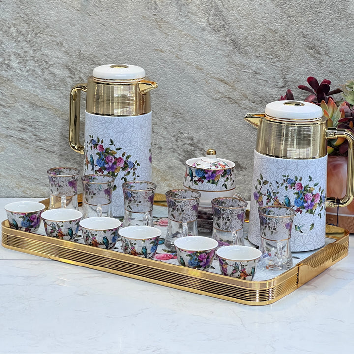 Hospitality set for tea and coffee - Premium Hospitality Set tea and coffee from Alam Al Awane - Just AED550! Shop now at alamalawane