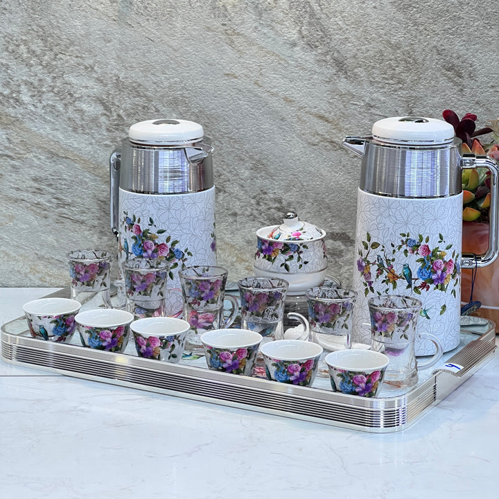 Hospitality set for tea and coffee - Premium Hospitality Set tea and coffee from Alam Al Awane - Just AED550! Shop now at alamalawane