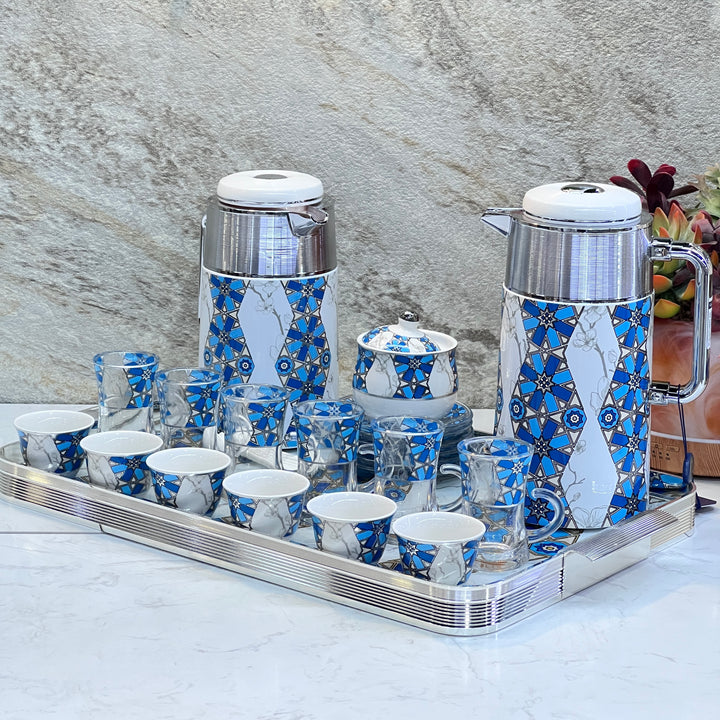 Hospitality set for tea and coffee - Premium Hospitality Set tea and coffee from Alam Al Awane - Just AED550! Shop now at alamalawane