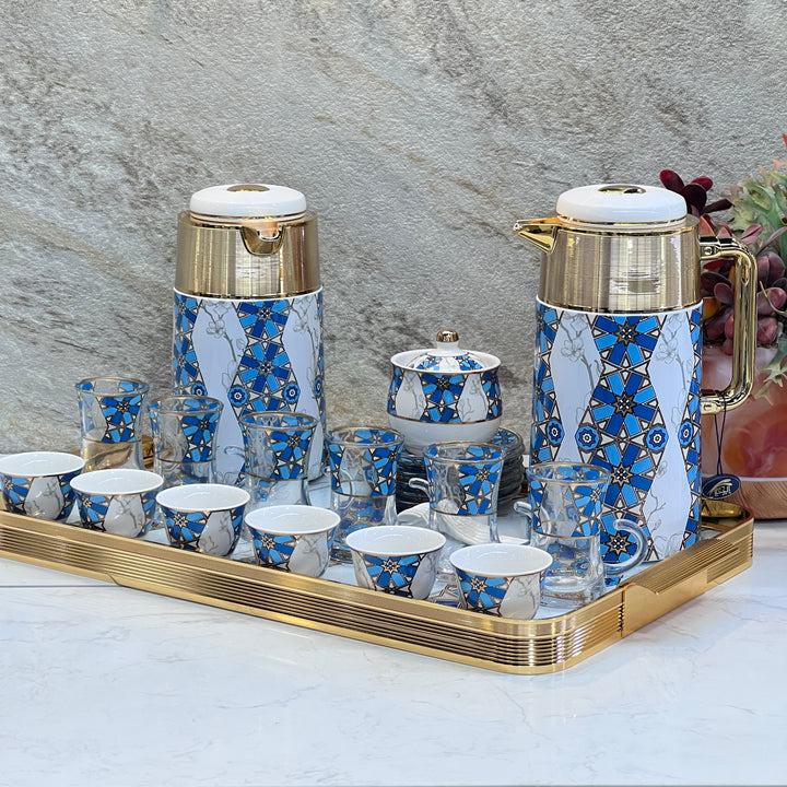 Hospitality set for tea and coffee - Premium Hospitality Set tea and coffee from Alam Al Awane - Just AED550! Shop now at alamalawane