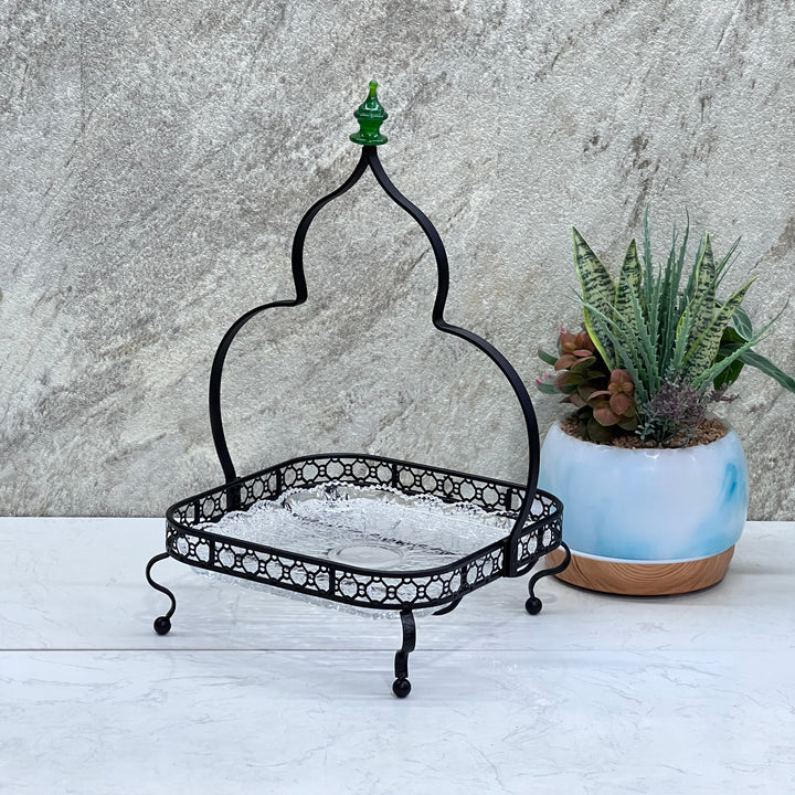 Black Colour SQR  Stand  Size 27CM - Premium  from Alam Al Awane - Just AED145! Shop now at alamalawane