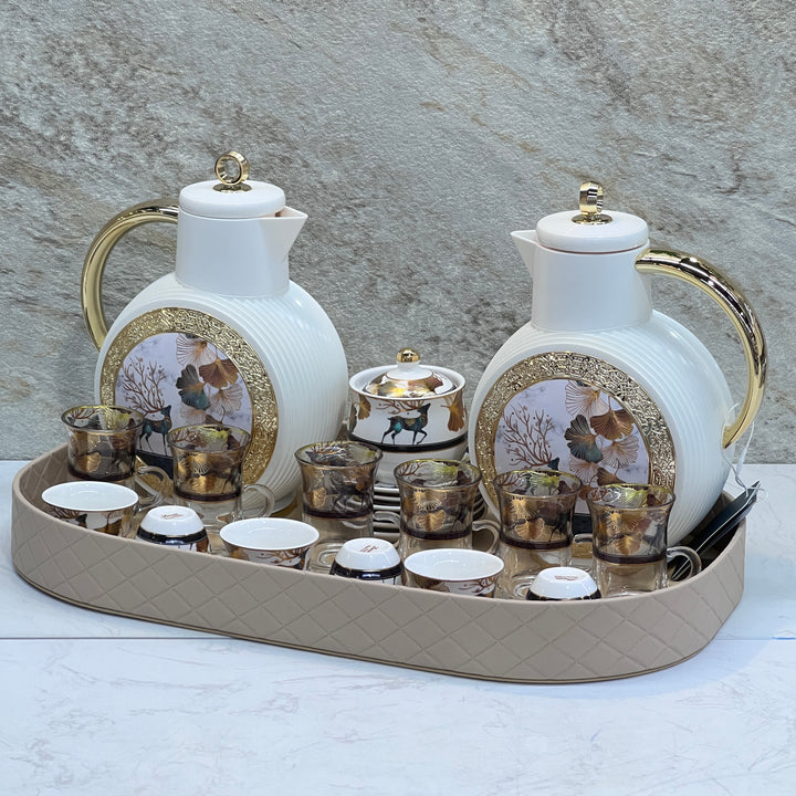 Hospitality set for tea and coffee - Premium Hospitality Set tea and coffee from Alam Al Awane - Just AED480! Shop now at alamalawane