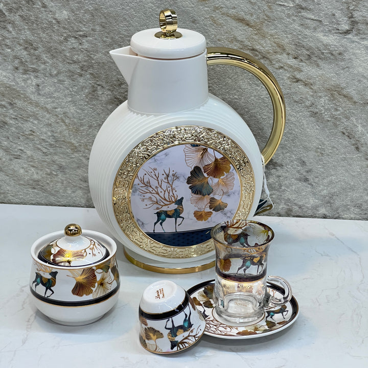 Hospitality set for tea and coffee - Premium Hospitality Set tea and coffee from Alam Al Awane - Just AED480! Shop now at alamalawane