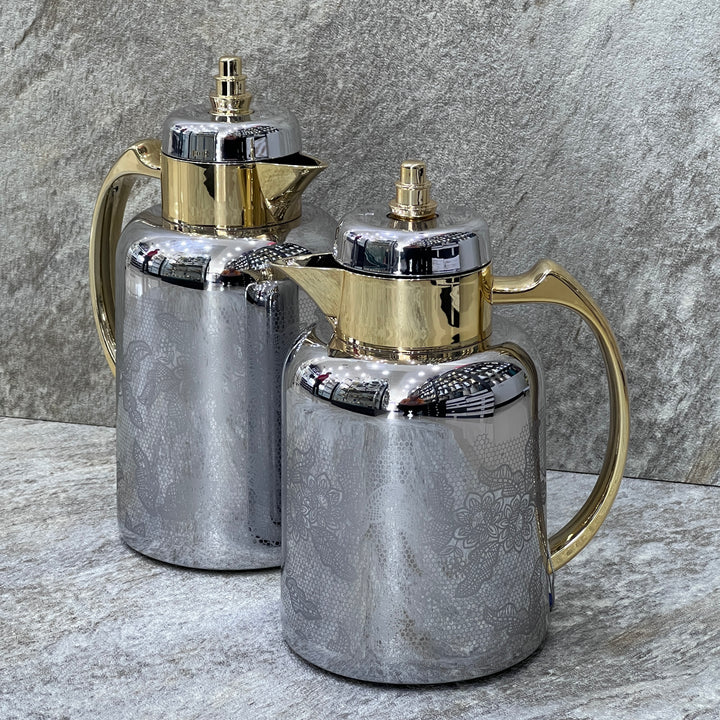 2 Pieces Thermos Flask - Premium Flasks from Alam Al Awane - Just AED285! Shop now at alamalawane