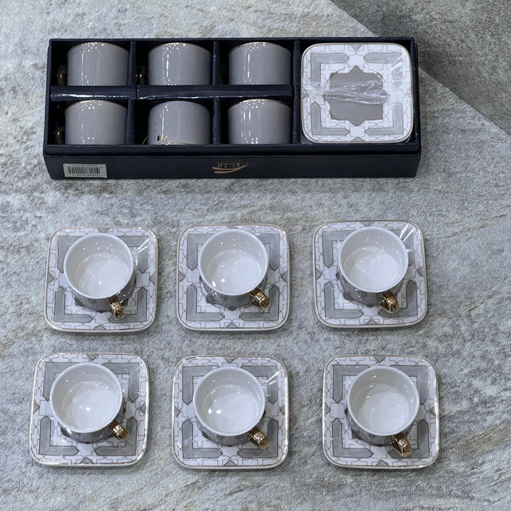Turkish coffee cups set Al Habbai - Premium Coffee & Tea Cups from Alam Al Awane - Just AED85! Shop now at alamalawane