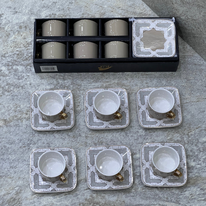 Turkish coffee cups set Al Habbai - Premium Coffee & Tea Cups from Alam Al Awane - Just AED85! Shop now at alamalawane