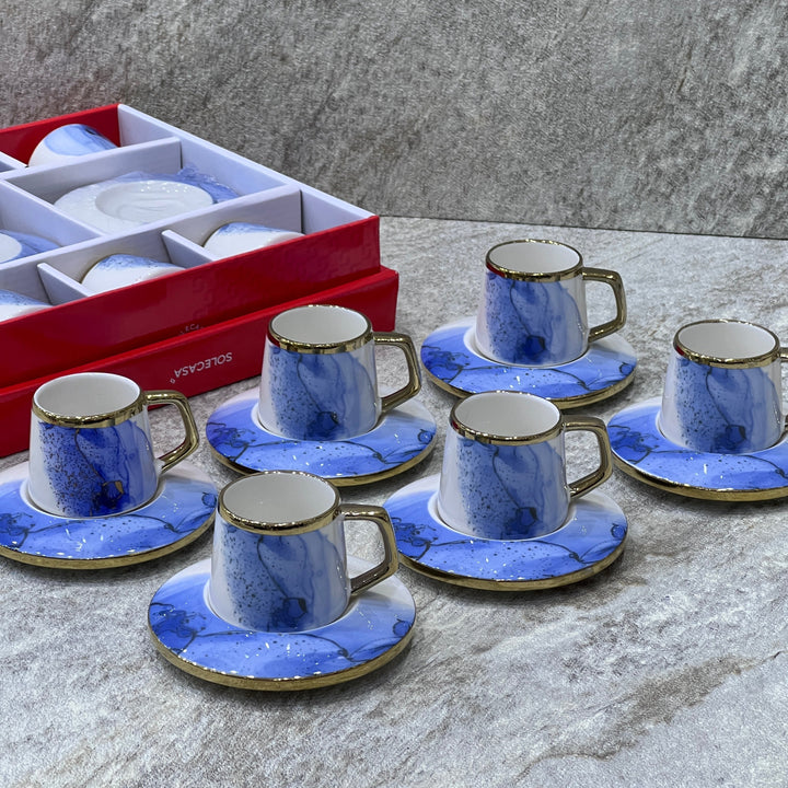 Turkish coffee cups set - Premium Coffee & Tea Cups from Alam Al Awane - Just AED75! Shop now at alamalawane
