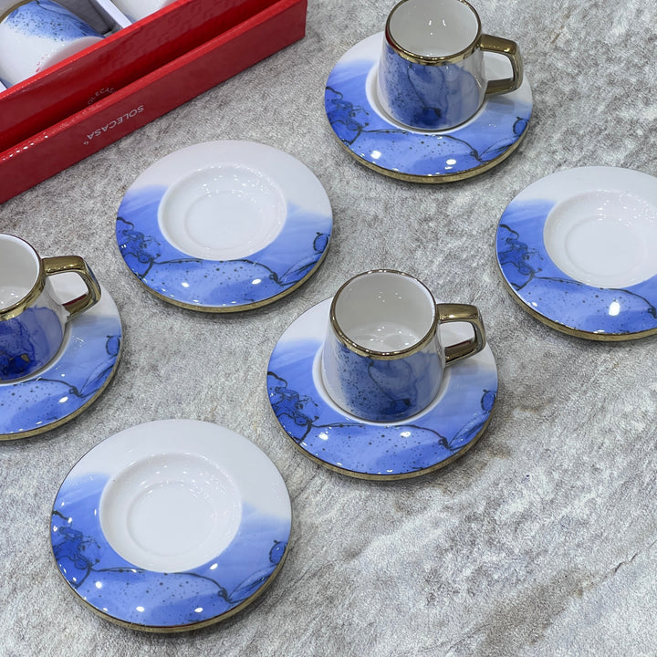 Turkish coffee cups set - Premium Coffee & Tea Cups from Alam Al Awane - Just AED75! Shop now at alamalawane
