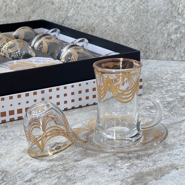 Cups Set For Tea And Coffee - Premium Cups set for tea and coffee from Alam Al Awane - Just AED139! Shop now at alamalawane