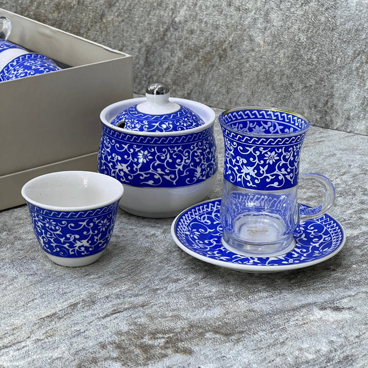 Cups Set For Tea And Coffee - Premium Cups set for tea and coffee from Alam Al Awane - Just AED139! Shop now at alamalawane
