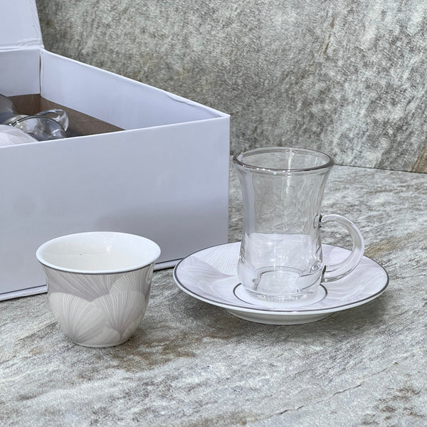 Cups Set For Tea And Coffee - Premium Cups set for tea and coffee from Alam Al Awane - Just AED139! Shop now at alamalawane
