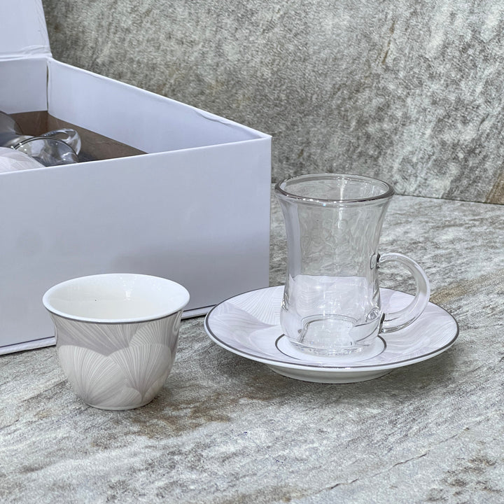 Cups Set For Tea And Coffee - Premium Cups set for tea and coffee from Alam Al Awane - Just AED139! Shop now at alamalawane