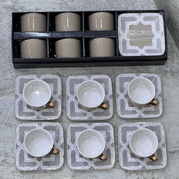 Milk & Tea Cups Al Habbai - Premium Coffee & Tea Cups from Alam Al Awane - Just AED105! Shop now at alamalawane
