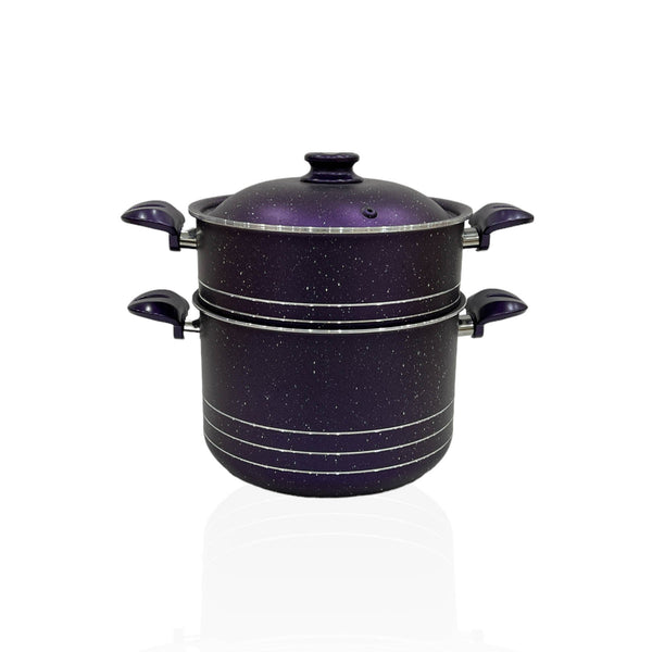 Get trendy with Granite Coated Steam Pot - Cookware & Bakeware available at alamalawane. Grab yours for AED199.00 today!