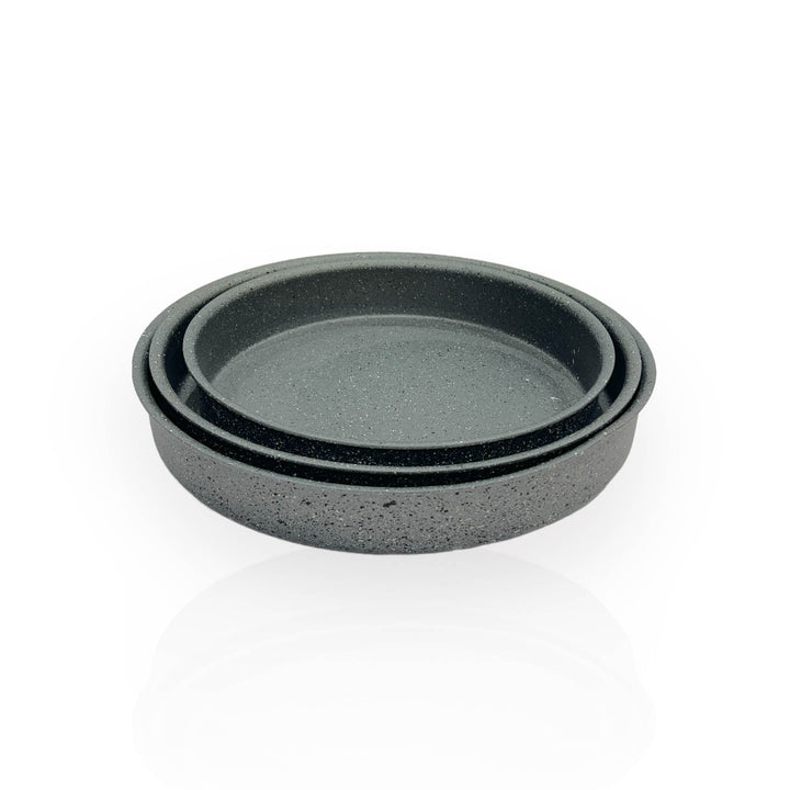 Get trendy with Granite Coated Cake Pan - Cookware & Bakeware available at alamalawane. Grab yours for AED210.00 today!