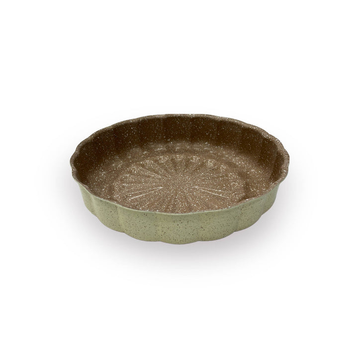 Get trendy with Granite Coated Cake Pan - Cookware & Bakeware available at alamalawane. Grab yours for AED29.00 today!