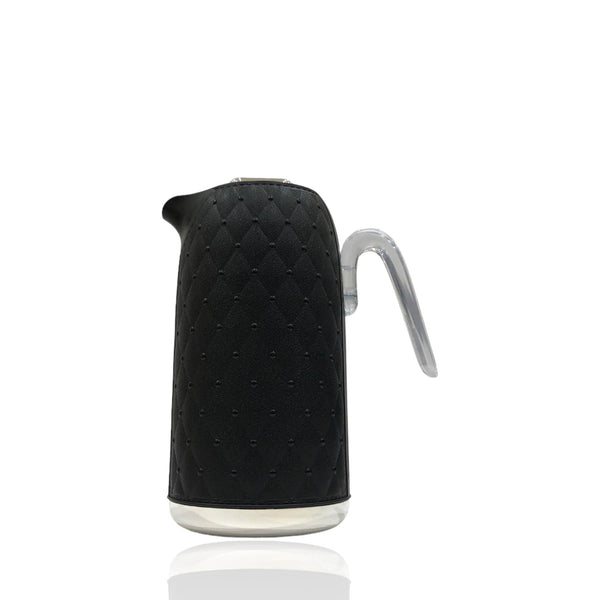 Single Vacuum Flask Black Silver - Premium Flasks from Alam Al Awane - Just AED105.00! Shop now at alamalawane